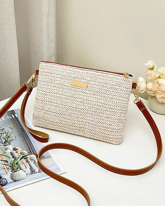 Schulter-Clutch – Leicht, Vielseitig, Metallische Akzente ✨