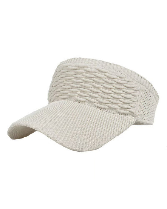 Damen-Sonnenvisier Mit Hohem Pferdeschwanz
