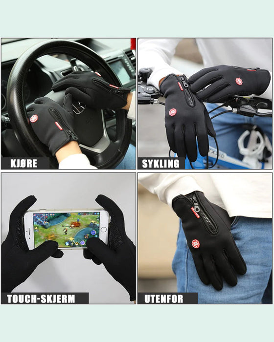 Warme Handschuhe Für Radfahren Skifahren Und Laufen
