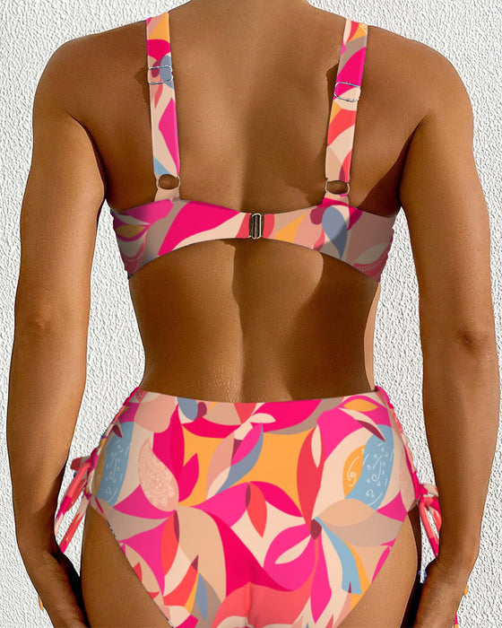 Sexy bedrucktes Bikini