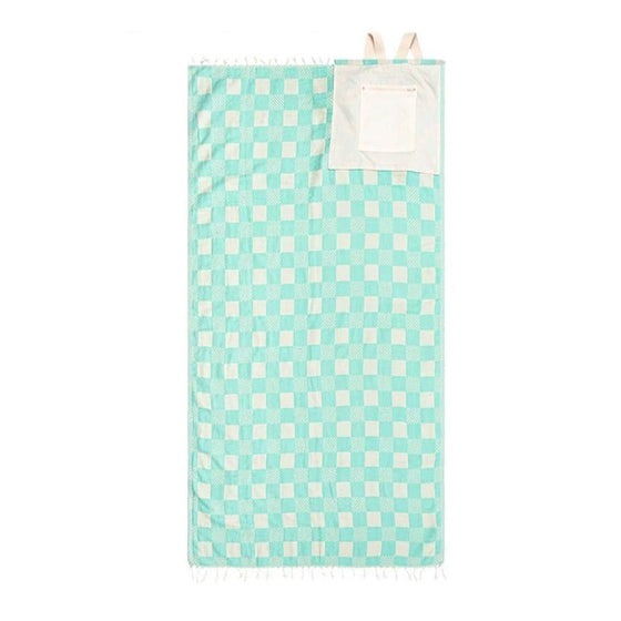 2-In-1 Konvertierbare Strandtuch-Tasche