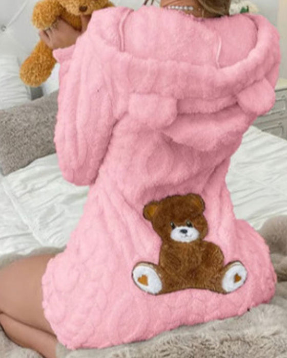 Overall Uni Kapuze Fleece