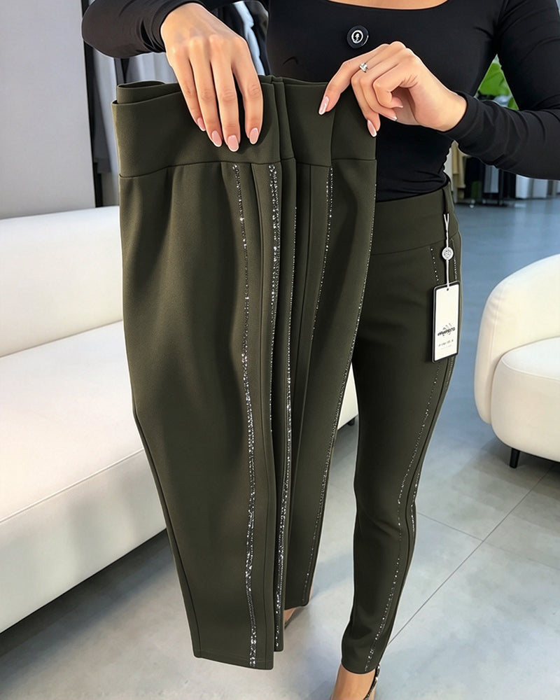 Bleistifthose Feiner Schimmer Slim Fit Stretch