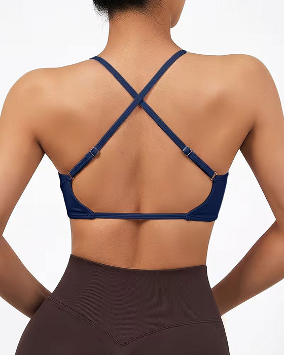 Sport-BH mit Twist-Front