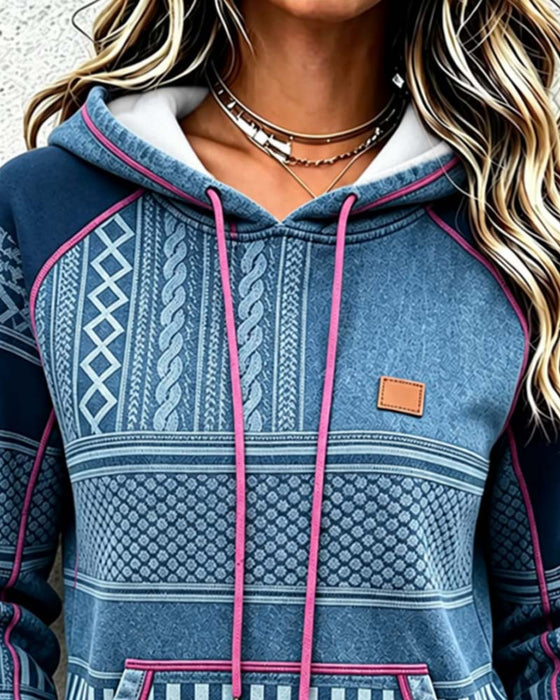 Hoodie Mit Kapuze Langarm Locker