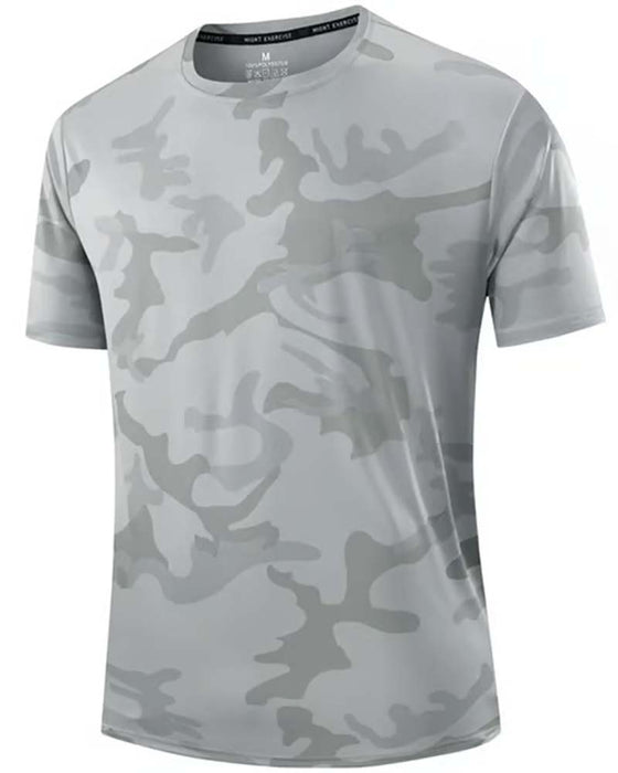 T-Shirt Camo Kurzarm Herren