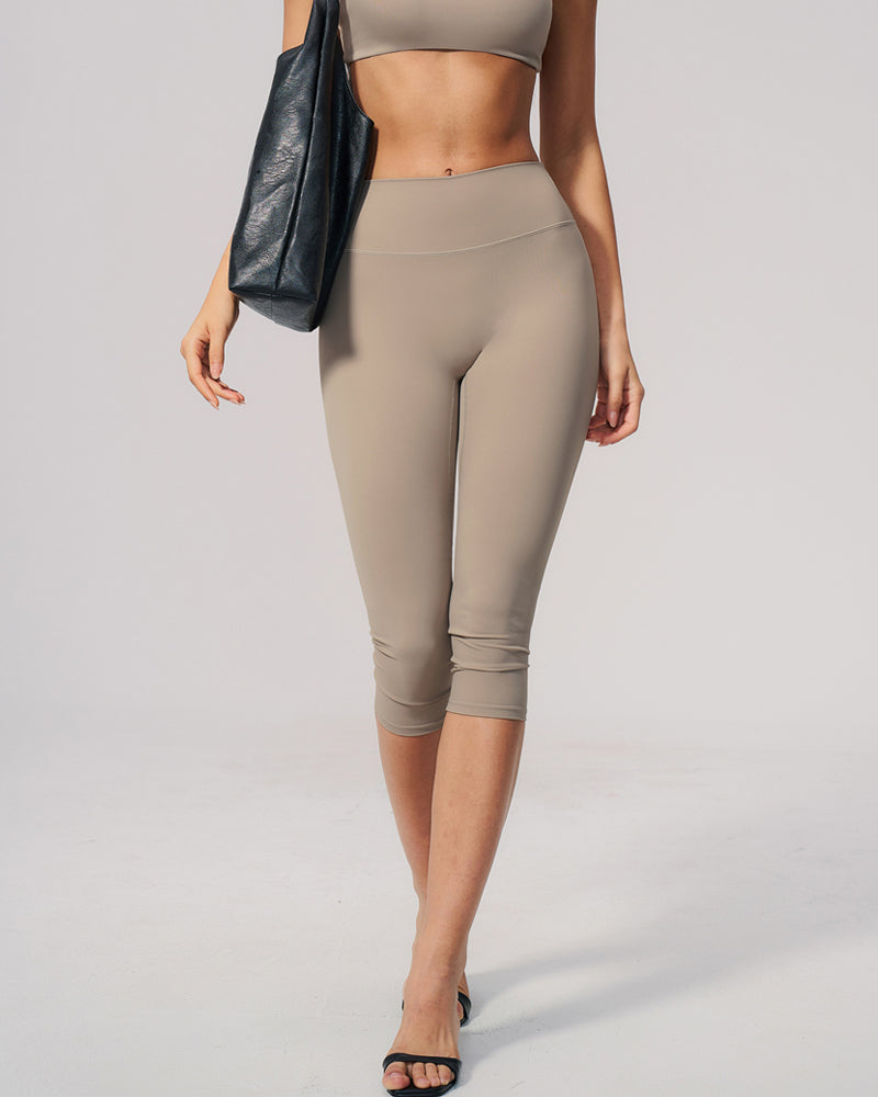 Leggings Yoga Hohe Taille Mittel