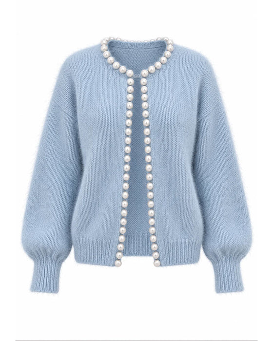 Cardigan Sanft Perle Pullover