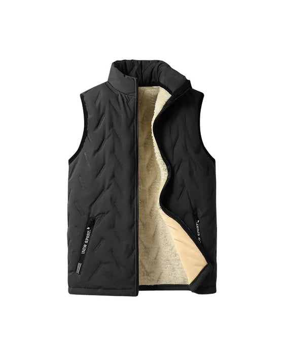 Weste Warm Lässig Tasche