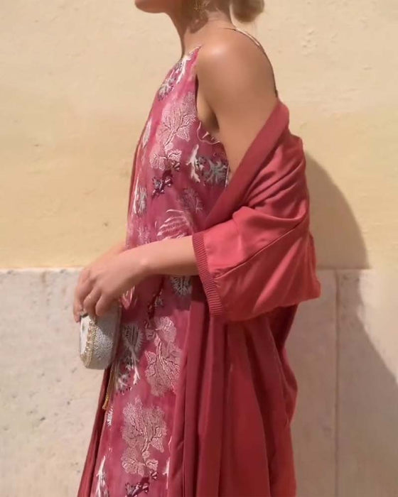 Set Ärmellos Maxi Kleid + Passender Cardigan