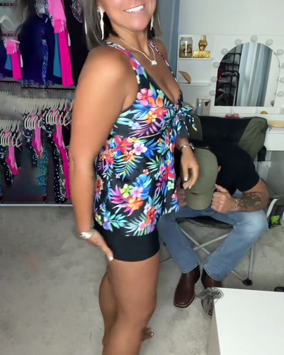 Sexy Badeanzug mit Modeprint