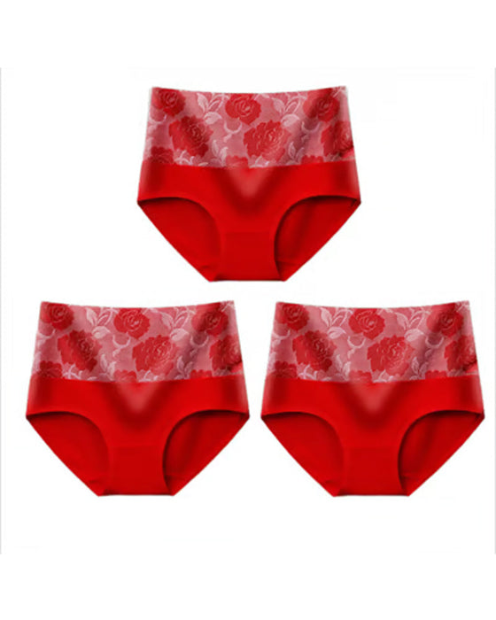 🔥 Damen-Slip Mit Hoher Taille Und Bauchkontrolle Aus Reiner Baumwolle In Übergröße