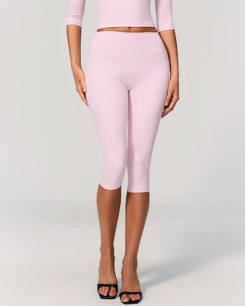 Leggings Yoga Hohe Taille Mittel