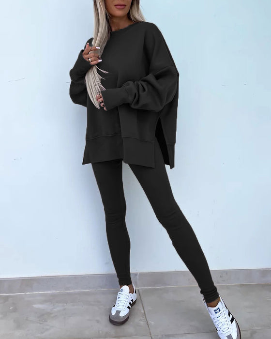 Set Slim Hose Locker Sweatshirt