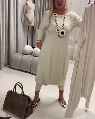 Overall einfarbig langärmelig lässig