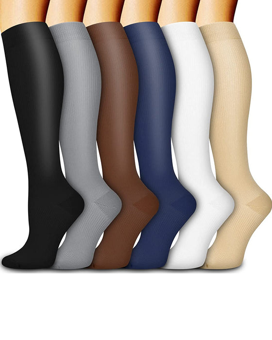 Socken Hoch Elastisch Wade