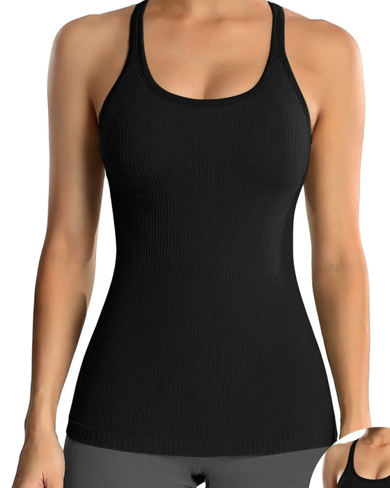 Tanktop Mit Eingebautem Bh Und Racerback