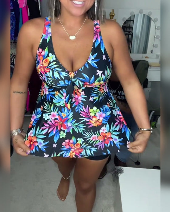 Sexy Badeanzug mit Modeprint