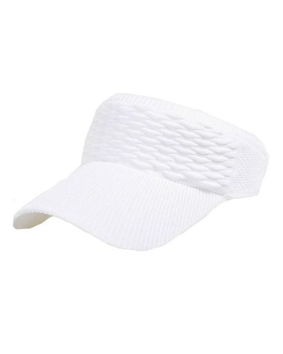 Damen-Sonnenvisier Mit Hohem Pferdeschwanz