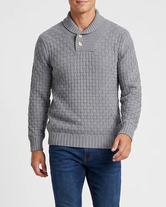 Pullover Herren Kariert Lässig
