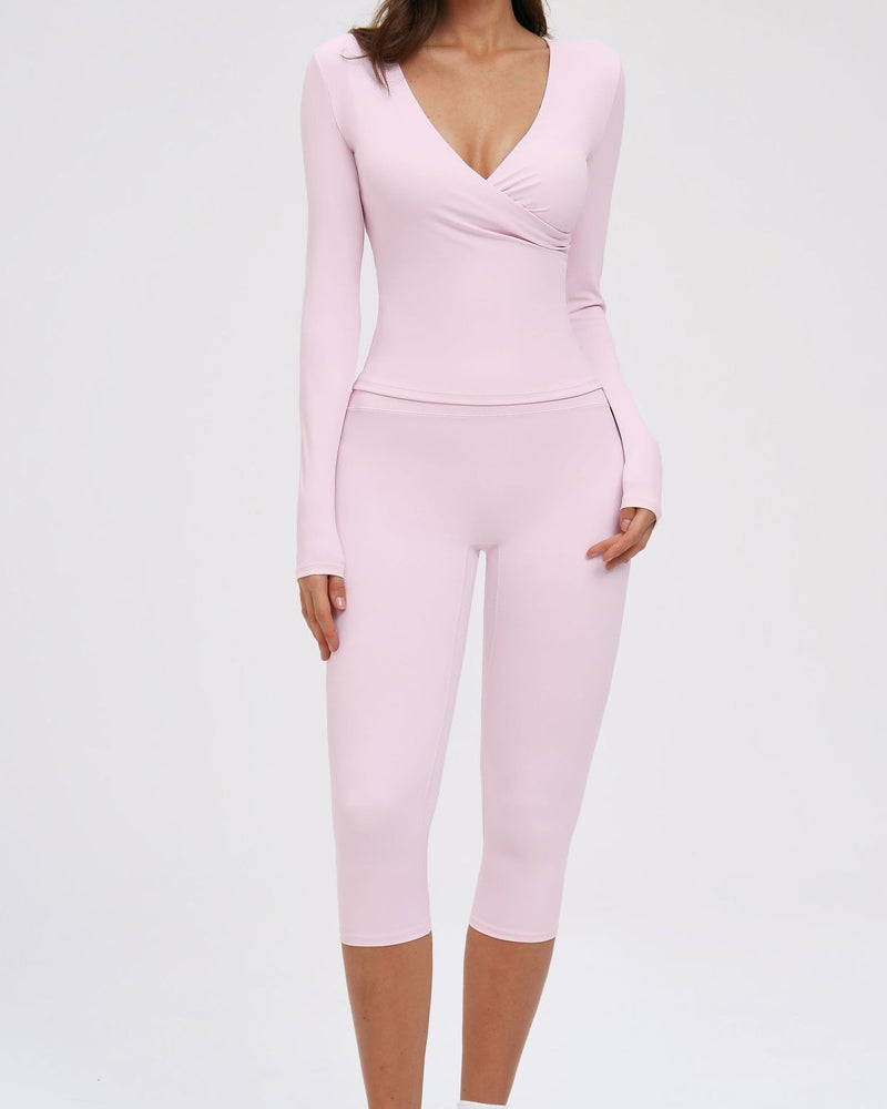 Leggings Yoga Hohe Taille Mittel