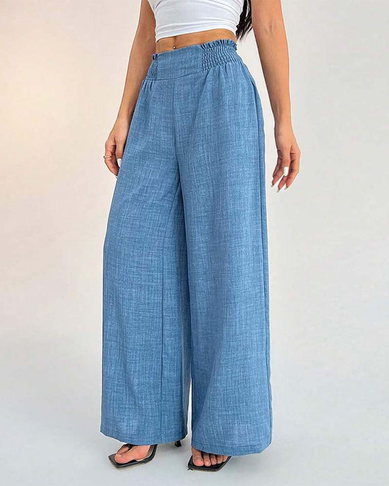 Hose Weit geschnitten Stilvoll Casual