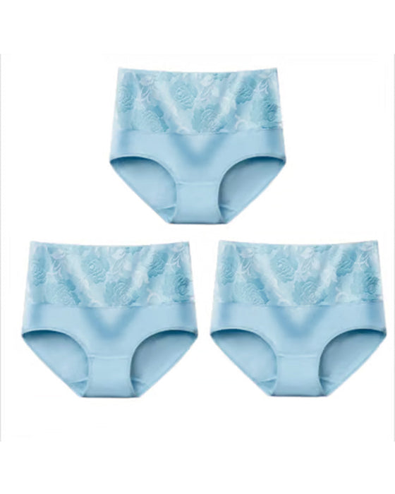 🔥 Damen-Slip Mit Hoher Taille Und Bauchkontrolle Aus Reiner Baumwolle In Übergröße