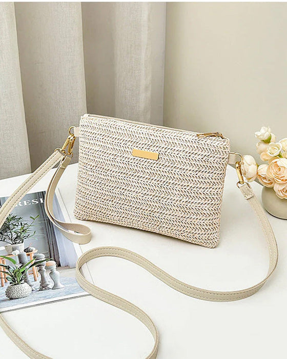 Schulter-Clutch – Leicht, Vielseitig, Metallische Akzente ✨