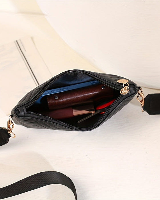 Tasche Wellen Muster Damen