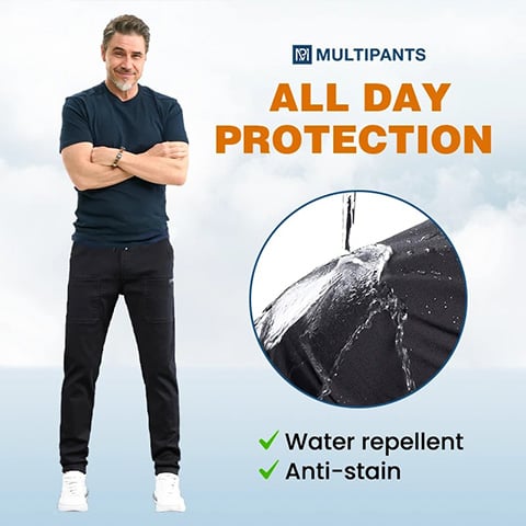 MultiPants – Hochflexible Cargo-Hose mit mehreren Taschen und langlebigem Material