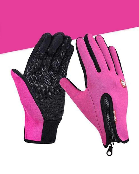 Warme Handschuhe Für Radfahren Skifahren Und Laufen