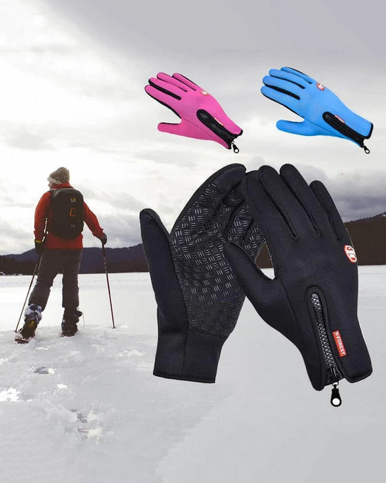 Warme Handschuhe Für Radfahren Skifahren Und Laufen