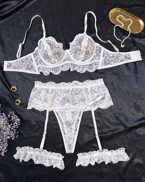 Lingerie Spitzenbesatz Sheer