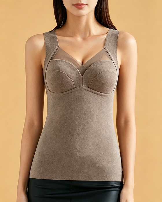Tanktop Einteilig Gepolstert Warm