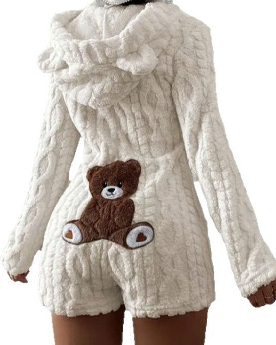 Overall Uni Kapuze Fleece