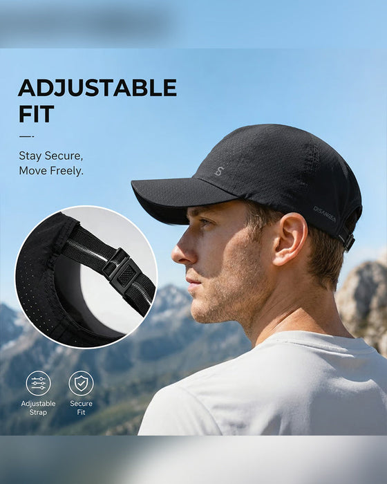 ☀️ Atmungsaktive Kühle Perforierte Baseballkappe | Leichte Sonnenschutzmütze