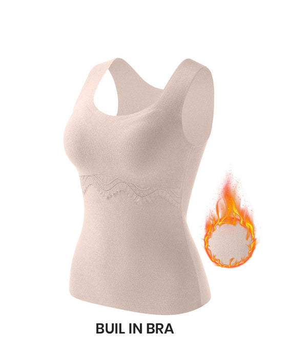 Tanktop Nahtlos Thermisch Integrierter Bh