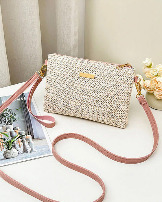 Schulter-Clutch – Leicht, Vielseitig, Metallische Akzente ✨