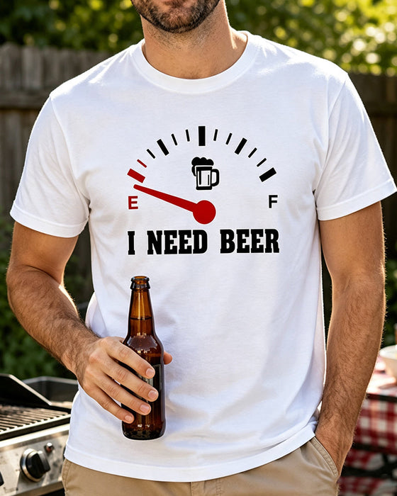 T-Shirt Herren Sanduhr Print