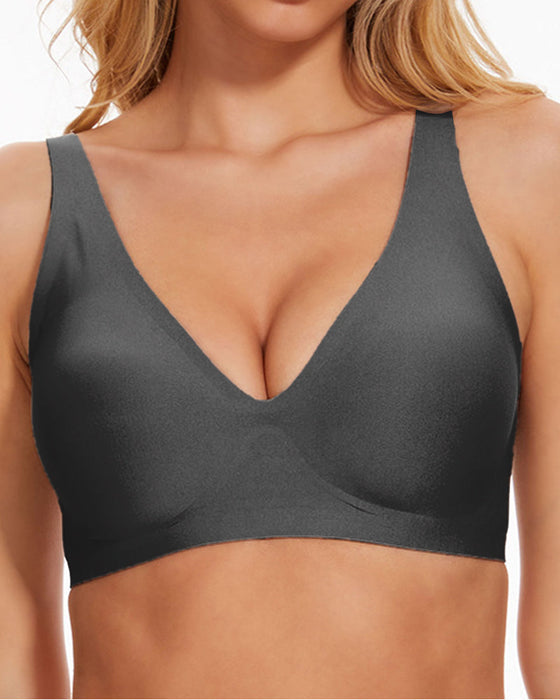 Nahtloser Push-Up Bh Ohne Bügel Bequem