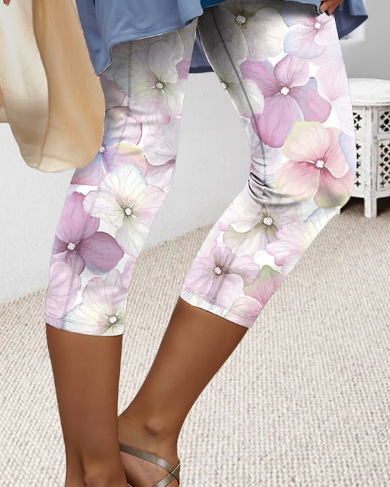 Hose Bedruckt Mode Casual
