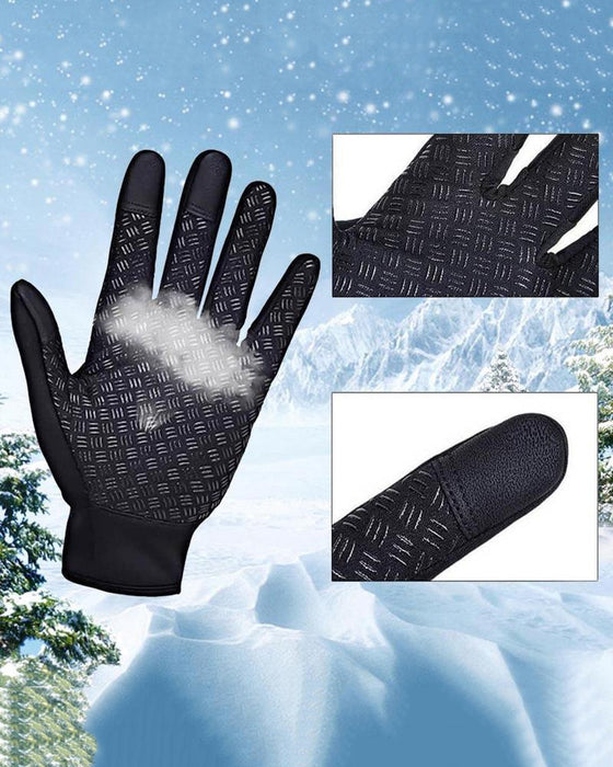 Warme Handschuhe Für Radfahren Skifahren Und Laufen