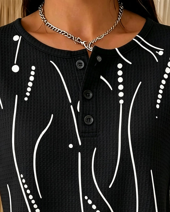 T-Shirt Rundhals Kurzarm