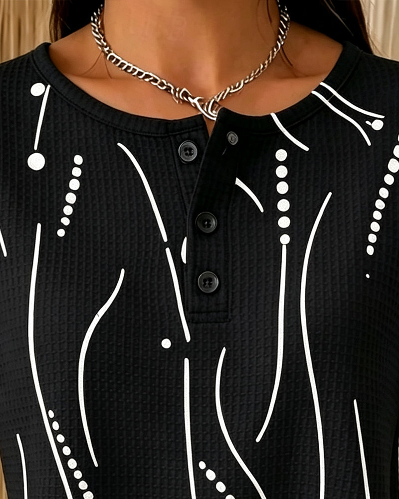 T-Shirt Rundhals Kurzarm