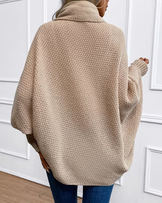Cardigan Raglan Puffärmel
