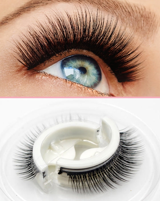 Wiederverwendbare selbstklebende Wimpern