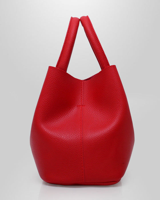 Modische Schultertasche Eimer-Tasche