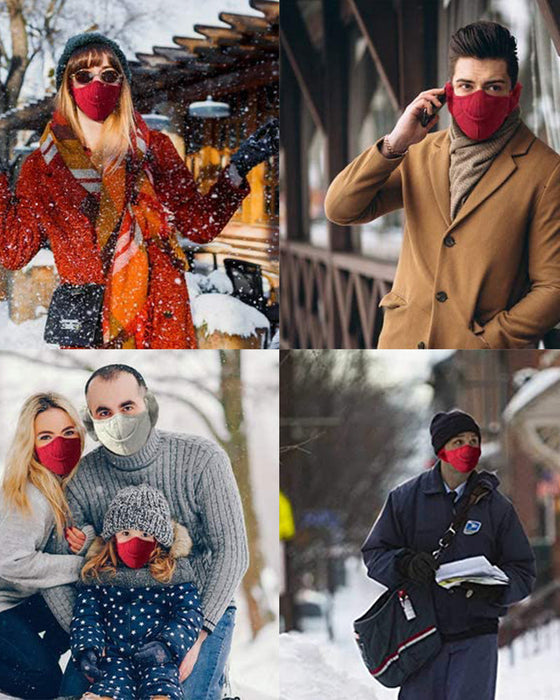 (🎅Vorzeitiger Weihnachtsverkauf 🎅) Winter Warmer Ohr- Mundschutz
