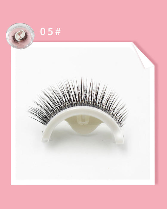 Wiederverwendbare selbstklebende Wimpern