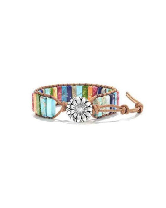 Steinarmband im Boho-Stil